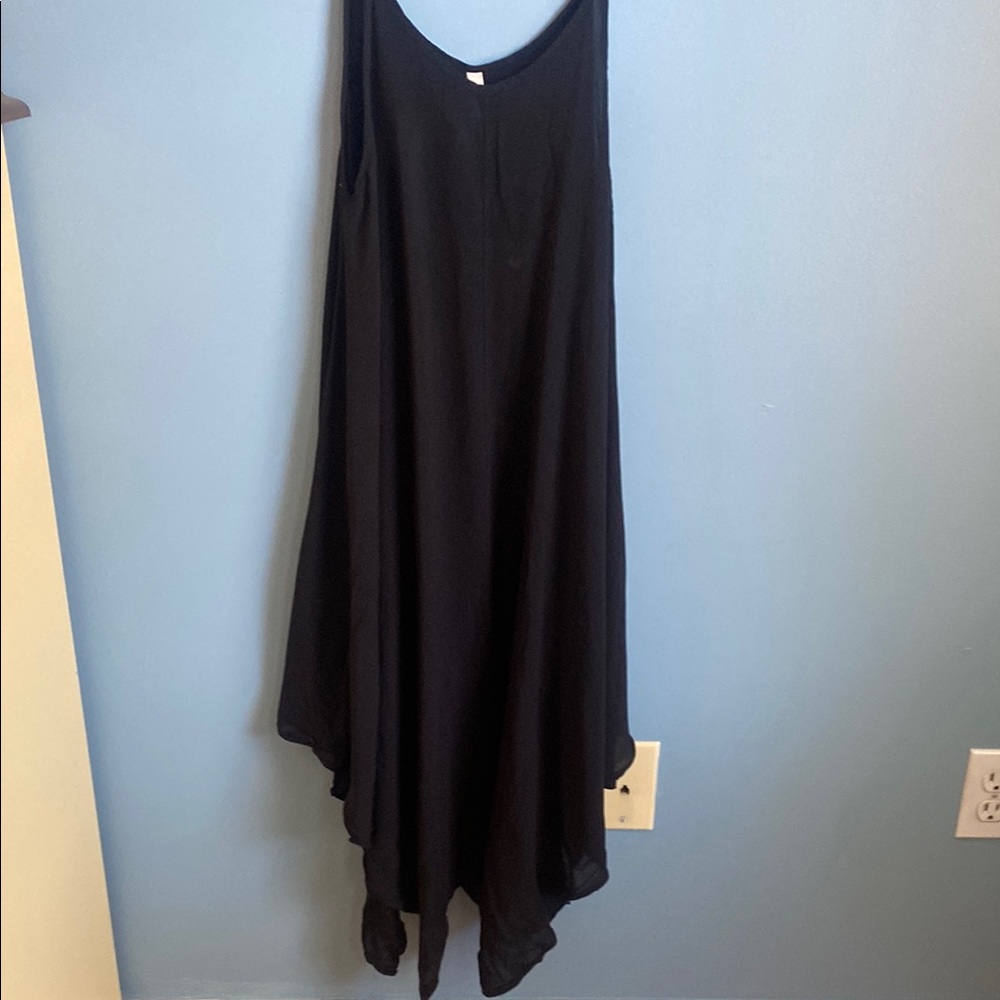 Elan Black Beach Coverup
